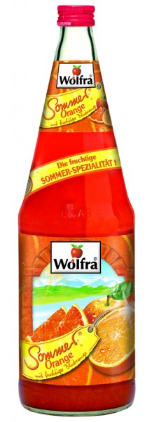 Wolfra Sommer Orange 6 x 1,0 Liter Glas