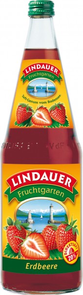 Lindauer Erdbeere 6 x 1,0 Liter Glas